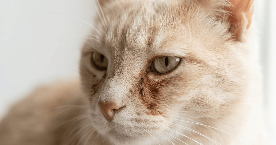 Cat Tear Stains and Runny Eyes: Is Their Diet to Blame?