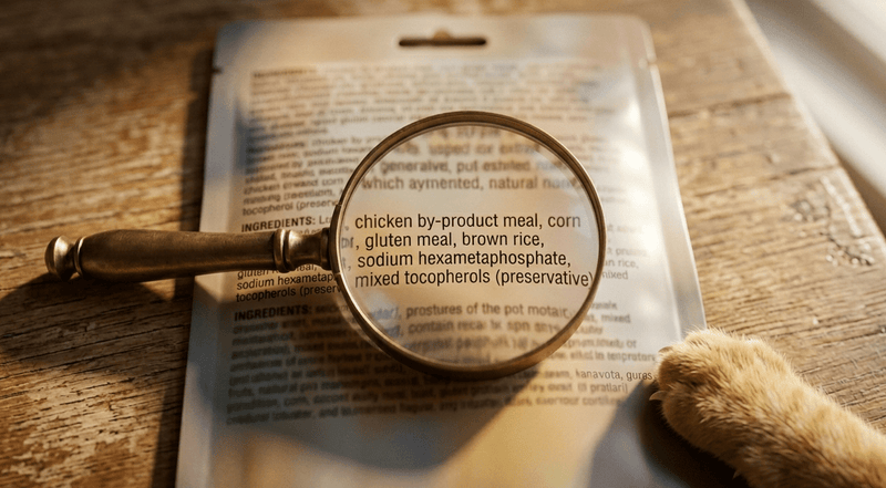 How to Read a Cat Food Label (Without a Science Degree)